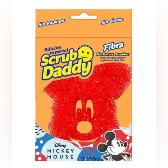 Disney Mickey & Minnie pair Mickey Mouse Scrub Daddy sponges - Picture 4 of 4